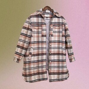 Universal Thread Plaid Women's Coat